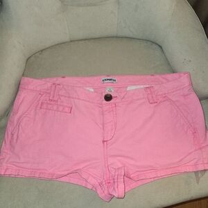 Express Women's Pink Shorts